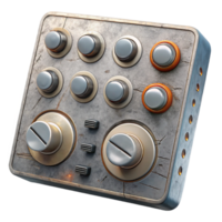 serene rustic Audio Interface Front Panel Element png