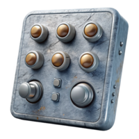 impressive minimalist Audio Interface Front Panel Element png