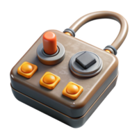 elegant contemporary Audio Interface Input and Output Jacks Cutout authentic png