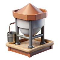 vibrant modern Automated Feeding System for Livestock genuine png