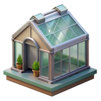 serene abstract Automated Greenhouse Humidity Control System Transparent Background high resolution png