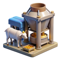 wonderful abstract Automated Livestock Feeding System high quality png