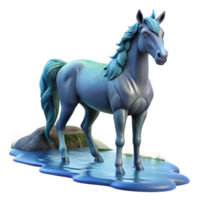 magnificent modern A Kelpie a Shapeshifting Water Spirit D premium png