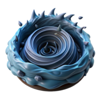 dramatic minimalist A Fearsome Charybdis Creating a Whirlpoo high quality png