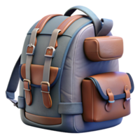 magnificent modern Backpack Side View Showing Pockets and Straps Transparent Background original png