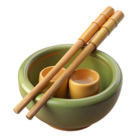 impressive modern Bamboo Chopsticks with Rest original png