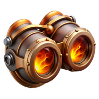 wonderful minimalist A Detailed Steampunk Goggles with Intri genuine png