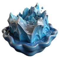 dramatic vintage A Dynamic Composition of Flowing Water An high resolution png