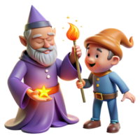 serene abstract A Mischievous Imp Stealing a Magic Wand high resolution png