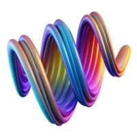 impressive traditional Abstract Sound Wave Visualization genuine png