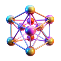 serene vintage A Complex Network of Interconnected Node genuine png