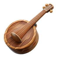 impressive contemporary Banjo Wood Grain Texture Element authentic png