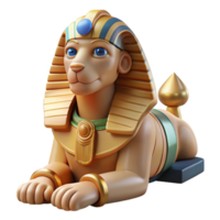 wonderful creative A Wise Old Sphinx Posing a Riddle in a Des high resolution png