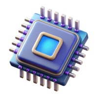 beautiful creative A Microscopic View of a Computer Chip Wit authentic png