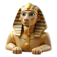 wonderful artistic A Wise Old Sphinx Posing a Riddle in a Des png