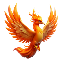 extraordinary minimalist A Majestic Phoenix Rising from the Ashes high resolution png