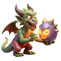 stunning abstract A Mischievous Imp Stealing a Glowing Orb F original png