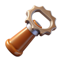 extraordinary artistic Beer Bottle Opener Top View premium png