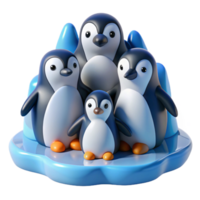 impressive creative A Group of Penguins Huddled Together on T genuine png