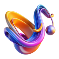 stunning minimalist An Abstract Representation of Music Ren detailed png