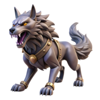 stunning modern A Fierce Fenrir Bound by Gleipnir Dramat professional png