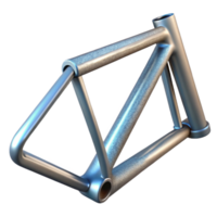 vibrant creative Bicycle Frame Down Tube Detail Transparent Background png