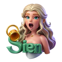 magnificent minimalist A Siren Luring Sailors with Her Enchanti high quality png