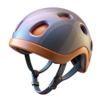 serene modern Bicycle Helmet with Visor Side View authentic png
