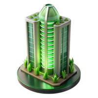 stunning classic A Futuristic Skyscraper with Vertical Far high resolution png