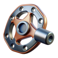 wonderful minimalist Bicycle Pedal Crank Arm Detail Transparent Background authentic png