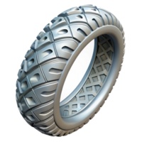 elegant contemporary Bicycle Tire Tread Pattern Close Up Transparent Background png