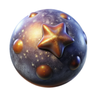 stunning minimalist Binary Star System with Orbital Paths exclusive png