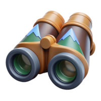 impressive classic Binoculars Focused on Distant Object Element detailed png