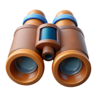 elegant abstract Binoculars Front View on Transparent Background png