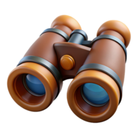 extraordinary abstract Binoculars Front View on Transparent Background authentic png