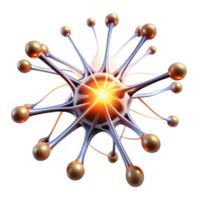 elegant traditional A Network of Interconnected Neurons Firin professional png