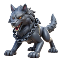 stunning contemporary A Fierce Fenrir Bound by Gleipnir Stru professional png