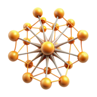 serene rustic A Neural Network Visualized As a Comple exclusive png