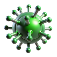 beautiful creative A Microscopic View of a Computer Virus I 4K png