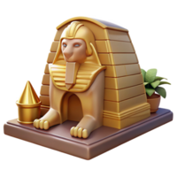 extraordinary artistic A Majestic Sphinx Guarding a Hidden Tomb authentic png