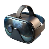 extraordinary rustic Black Vr Headset Front View Cutout with Reflections professional png
