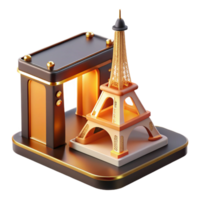 dramatic abstract A D Printer Creating a Miniature Replic detailed png