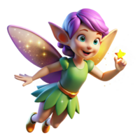 impressive rustic A Mischievous Pixie Casting a Spell With authentic png