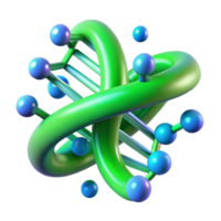 stunning abstract Dna Helix Transforming Into Binary Code original png
