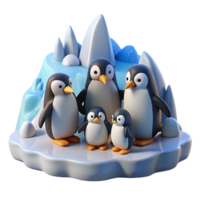 magnificent abstract A Group of Penguins Huddled Together On authentic png