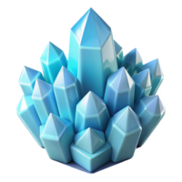 serene minimalist A Cluster of Crystalline Structures in Sh 4K png