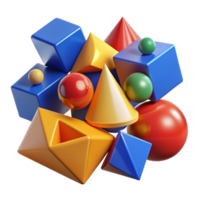 impressive traditional A Field of Randomly Generated Geometric Sh high quality png