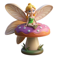 impressive creative A Whimsical Fairy with Dragonfly Wings authentic png