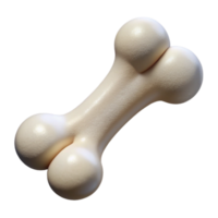 serene minimalist Bone Health Icon with White Bone Transparent Background high quality png