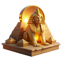 beautiful traditional A Mysterious Sphinx Guarding an Ancient T authentic png